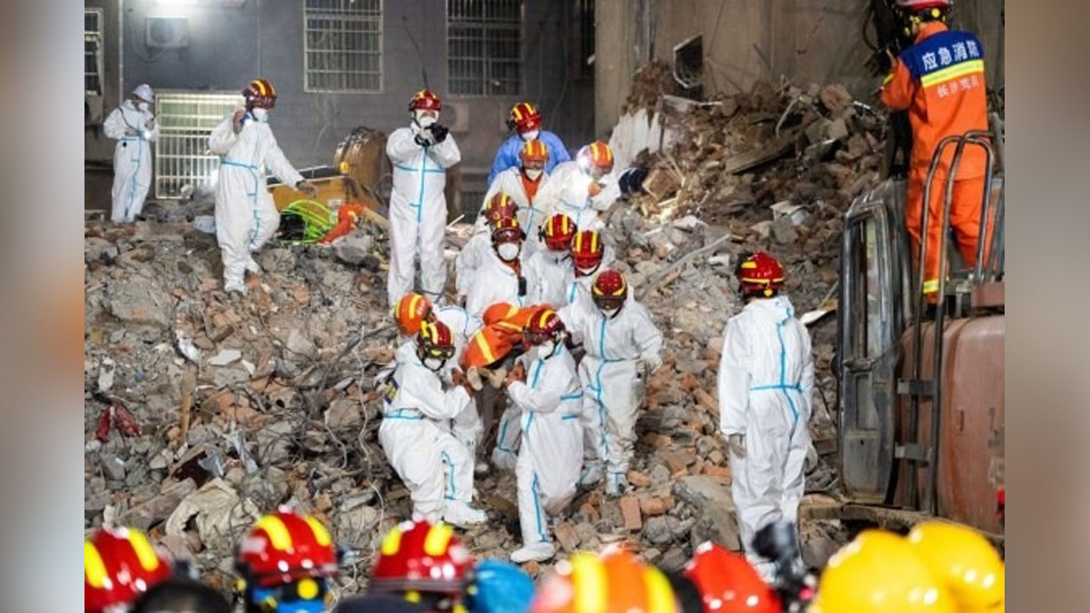 Hadsa World, Hadsa, China, Beijing, Building Collapse