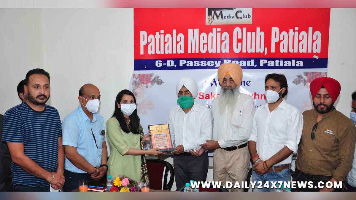DC Patiala, Deputy Commissioner Patiala, Sakshi Sahni, Patiala