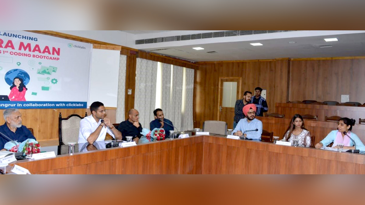 DC Sangrur, Deputy Commissioner Sangrur, Jitendra Jorwal, Sangrur, Mera Maan, Coding Boot Camp Project