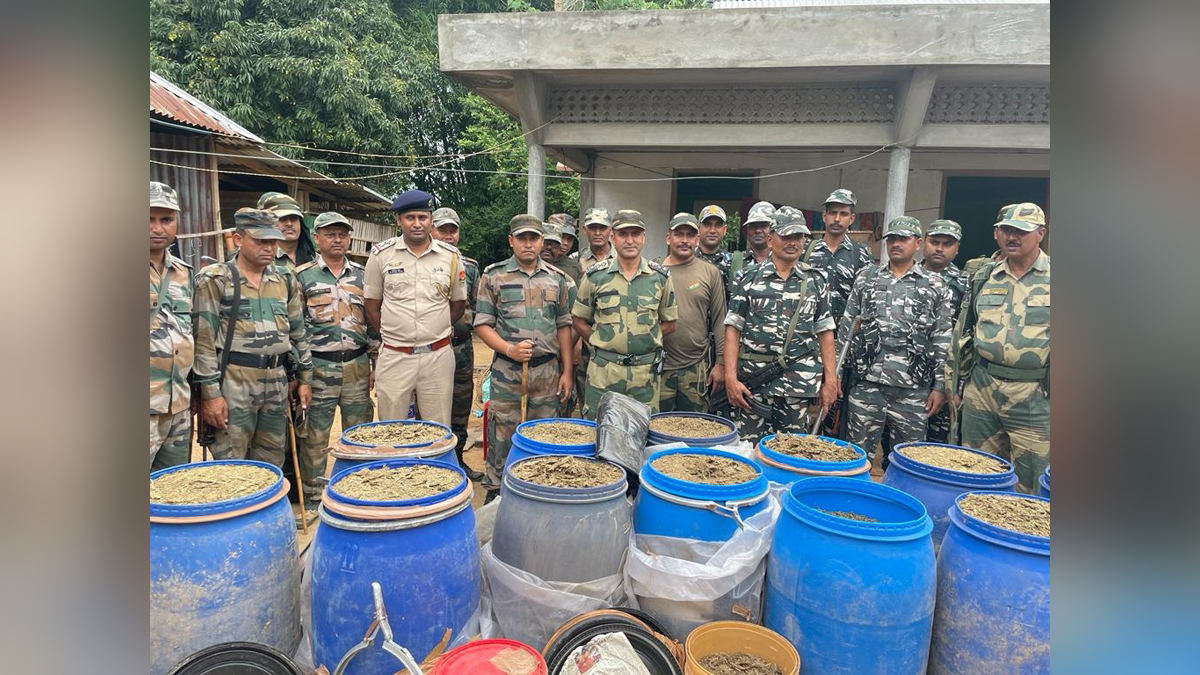 Crime News India, Crime News, Narcotics, Border Security Force, BSF, Tripura
