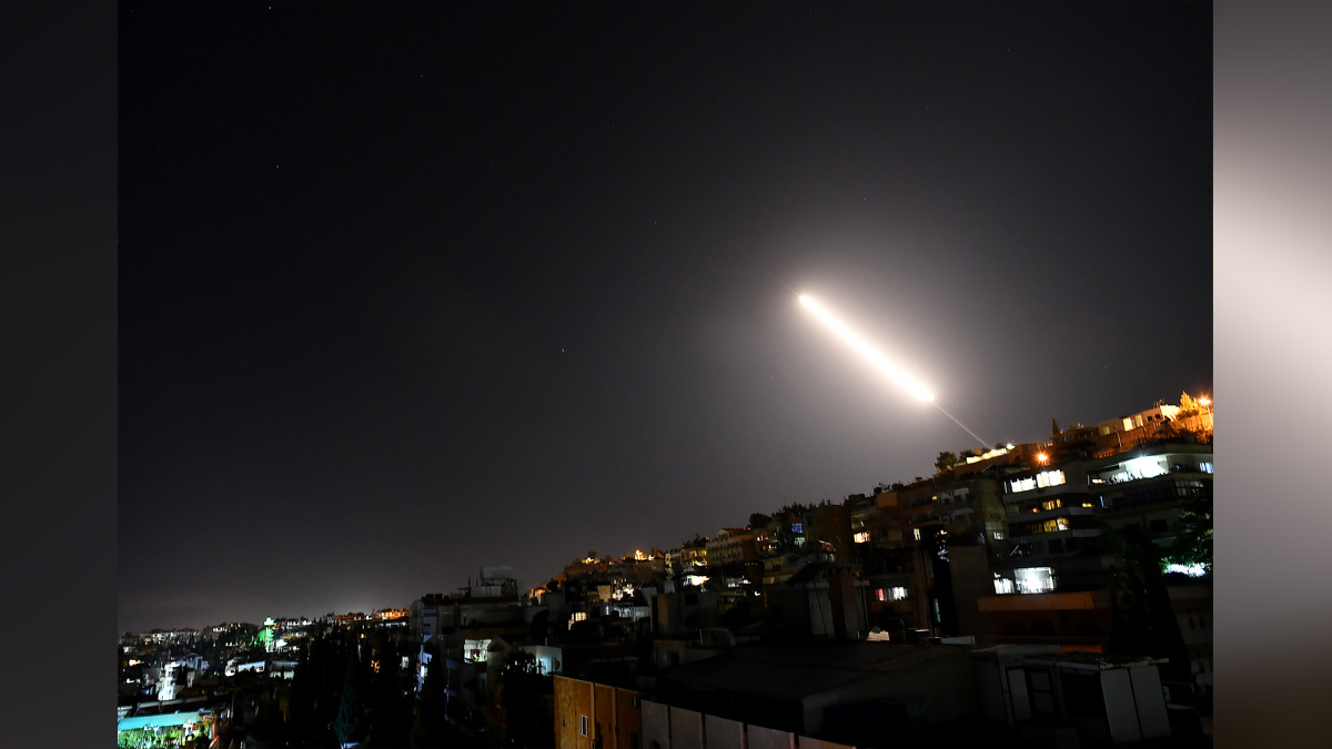 Crime News World, Crime News, Israeli Missile Strike, Missile Strike, Syria, Damascus