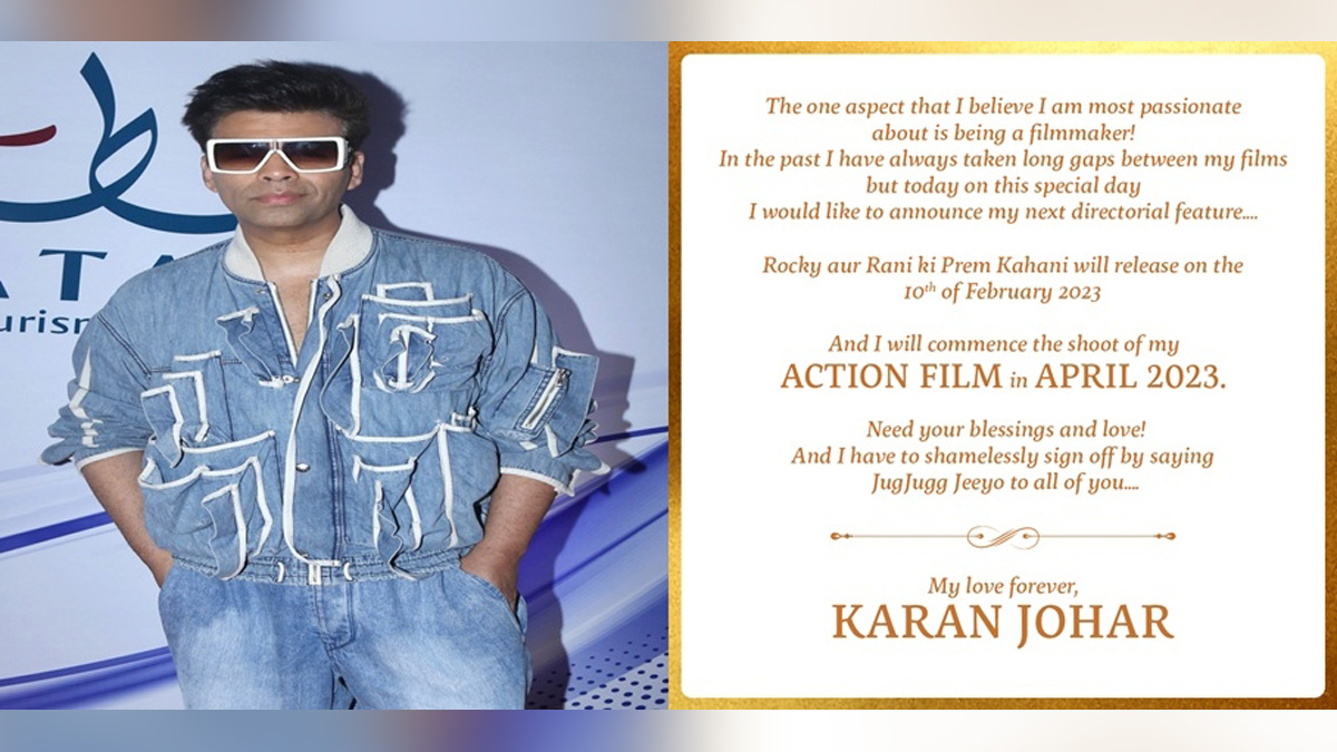 Bollywood, Entertainment, Mumbai, Actor, Cinema, Hindi Films, Movie, Mumbai News, Rocky Aur Rani Ki Prem Kahani, Karan Johar