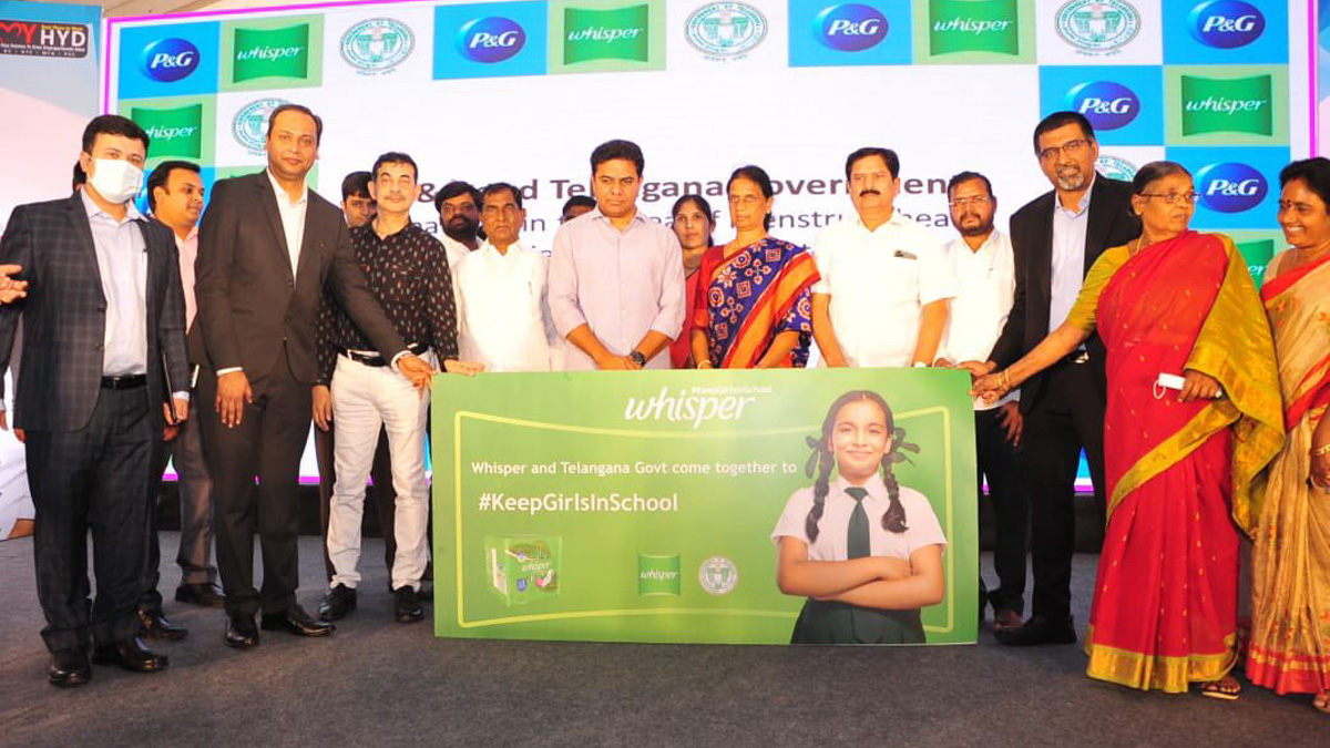 Procter & Gamble, Hyderabad, K.T. Rama Rao, Sabitha Indira Reddy, Jayesh Ranjan, Madhusudan Gopalan
