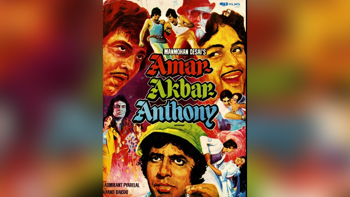 Bollywood, Entertainment, Mumbai, Actor, Cinema, Hindi Films, Movie, Mumbai News, Manmohan Desai, Amar Akbar Anthony, 45 years Of Amar Akbar Anthony