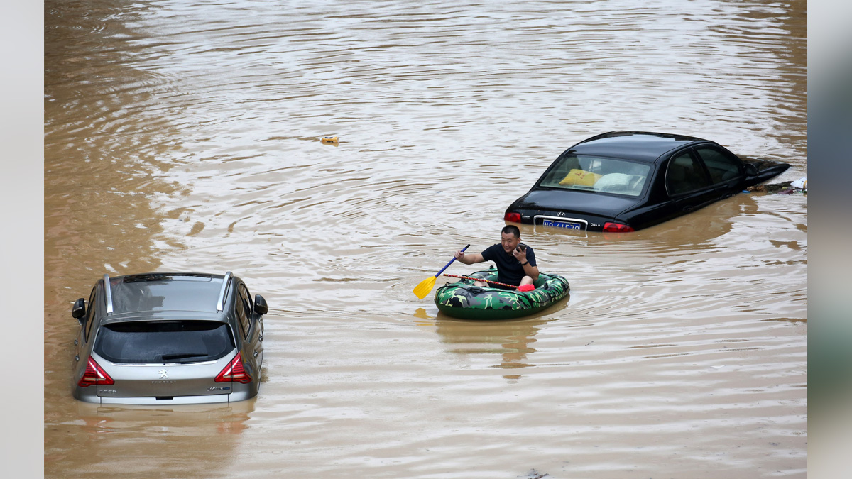 Weather, China, Beijing, Heavy Rain, Rainstorms