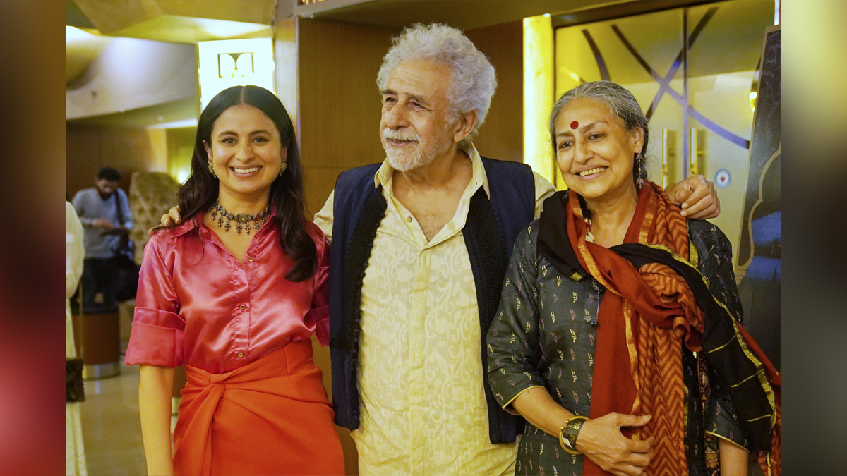 Bollywood, Entertainment, Mumbai, Actor, Cinema, Hindi Films, Movie, Mumbai News, Rasika Dugal, Naseeruddin Shah, The Miniaturist of Junagadh