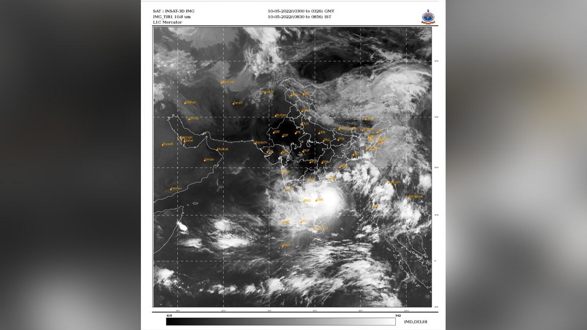 Weather , Cyclone , Tsunami , Cyclone Alert , Tsunami Alert , Cyclonic Storm , Asani , Cyclonic Storm Asani , IMD , Bay of Bengal , Indian Meteorological Department, Severe Cyclonic Storm