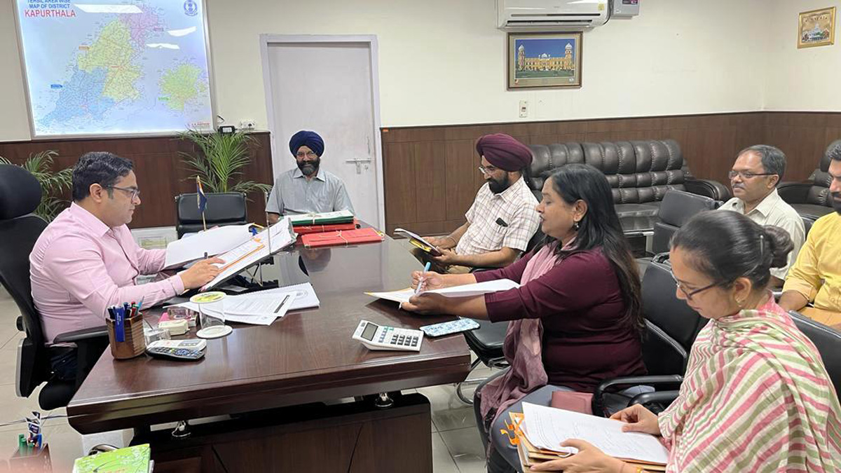 DC Kapurthala, Vishesh Sarangal, Deputy Commissioner Kapurthala, Kapurthala