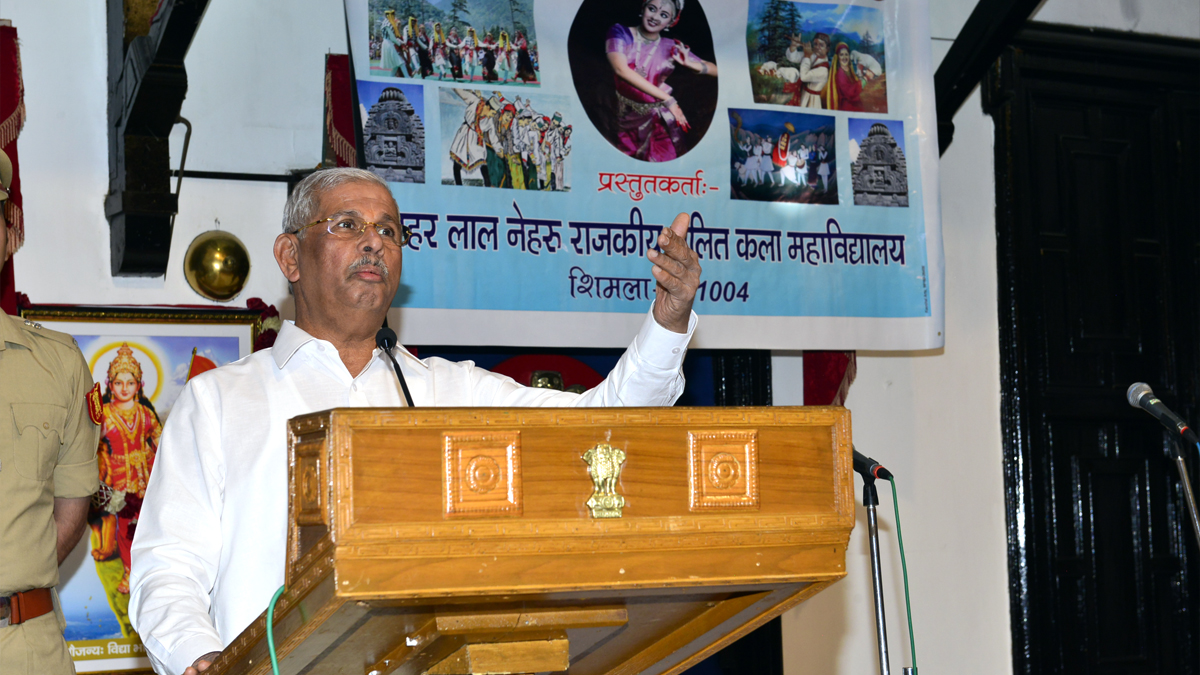 Rajendra Vishwanath Arlekar, Himachal Pradesh, Himachal, Bharatiya Janata Party, BJP, BJP Himachal, Shimla, Raj Bhawan