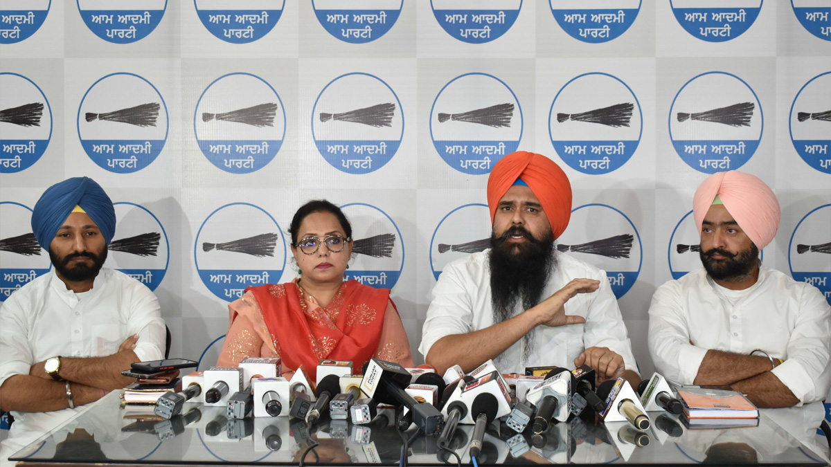 Malwinder Singh Kang, AAP, Aam Aadmi Party, Aam Aadmi Party Punjab, AAP Punjab, Jeevan Jyot Kaur, Amritpal Singh Sukhanand, Devinder Jeet Singh Laddi Dhos