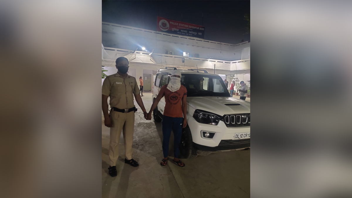 Crime News India, New Delhi, Mahindra Scorpio, Mahindra Scorpio Hit And Run, Shreyansh, Shreyansh Biker, Anurag R Iyer, Delhi Hit And Run Case, Anuj Choudhary Arrested