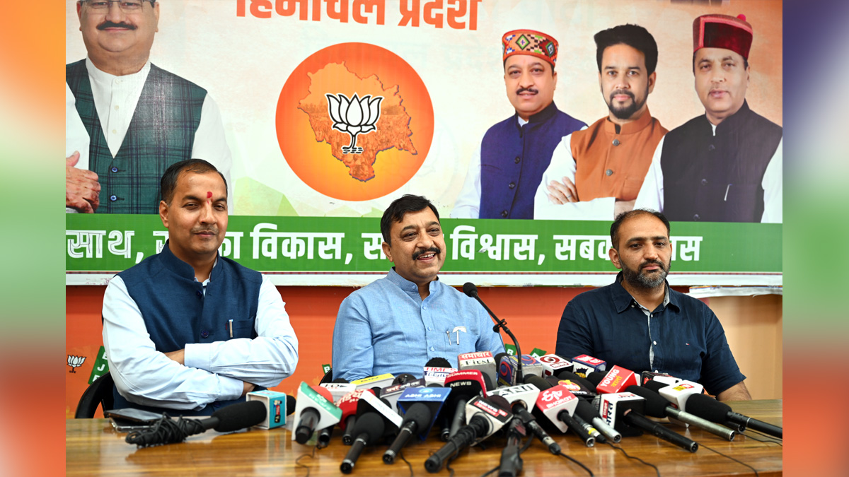Suresh Kashyap, Himachal Pradesh, Himachal, Bharatiya Janata Party, BJP, BJP Himachal, Shimla, BJP Himachal Pradesh