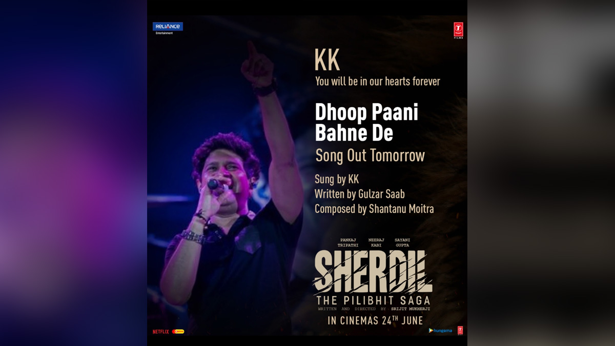 Music, Entertainment, Mumbai, Singer, Song, Mumbai News, KK, Dhoop Paani Bahne De, Sherdil The Pilibhit Saga