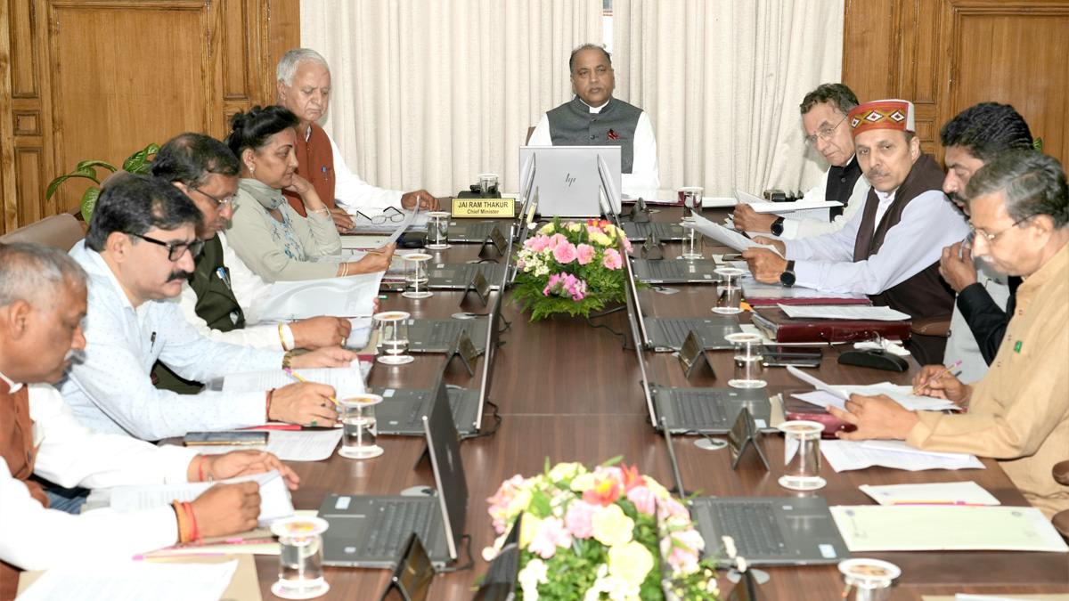 Jai Ram Thakur, Himachal Pradesh, Himachal, Bharatiya Janata Party, BJP, BJP Himachal, Shimla, Chief Minister of Himachal Pradesh, BJP Himachal Pradesh, Himachal Pradesh Cabinet Decisions, Cabinet Decisions Himachal
