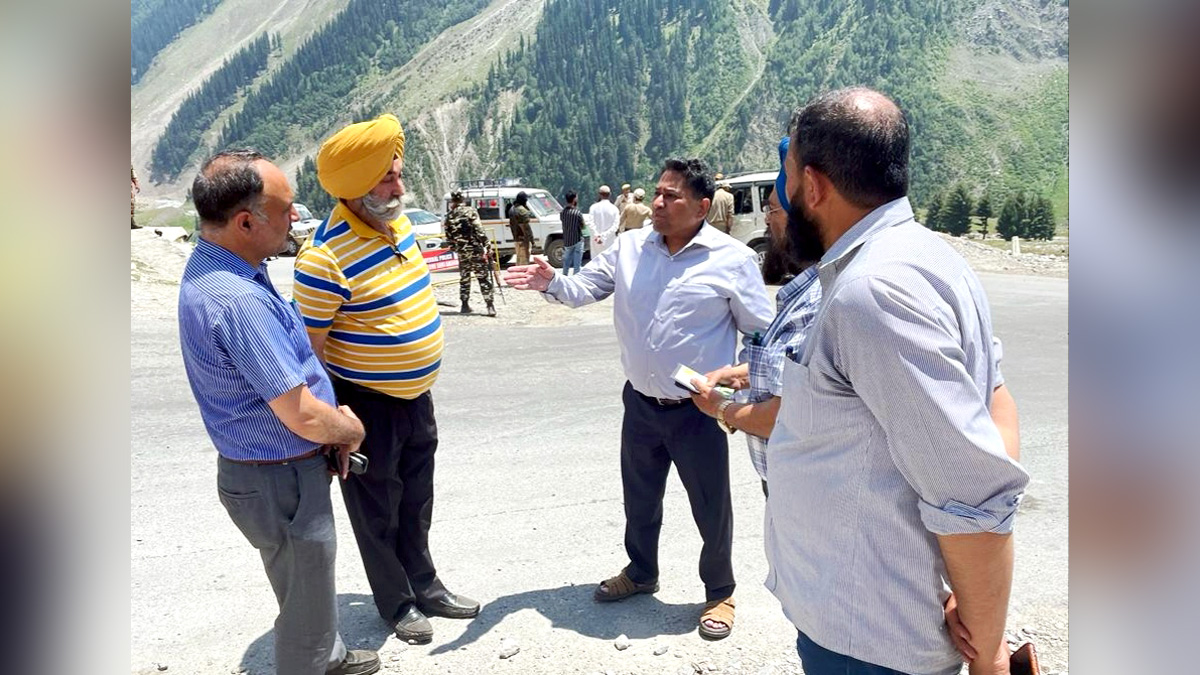Ashok Kumar Parmar, Principal Secretary, Jal Shakti Department, Jammu & Kashmir, Shri Amarnath Ji Yatra, Shri Amarnathji Yatra 2022, Amarnathji Yatra, Amarnathji Yatra 2022, Shri Amarnath Ji Pilgrimage, Shri Amarnathji Shrine Board, SASB, SANJY-2022
