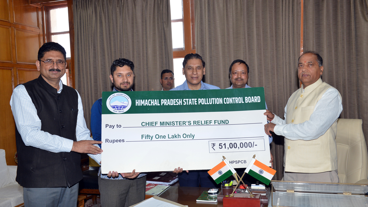 Jai Ram Thakur, Himachal Pradesh, Himachal, Bharatiya Janata Party, BJP, BJP Himachal, Shimla, Chief Minister of Himachal Pradesh, BJP Himachal Pradesh, State Pollution Control Board Apoorv Devgan, Praveen Gupta, Dr. Manoj Kumar