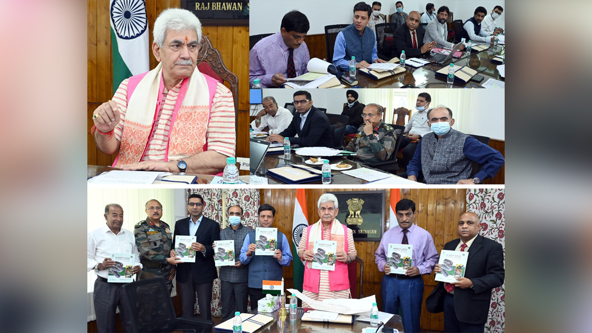 Manoj Sinha, Lieutenant Governor J&K, Raj Bhavan, Jammu, Srinagar, Kashmir, Jammu And Kashmir, Jammu & Kashmir