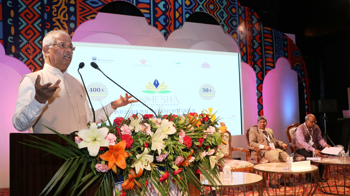 Rajendra Vishwanath Arlekar, Himachal Pradesh, Himachal, Bharatiya Janata Party, BJP, BJP Himachal, Shimla, Raj Bhawan,International Literature Festival