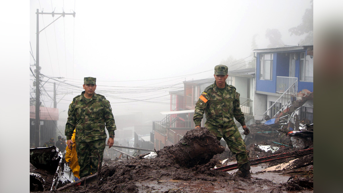Hadsa World, Hadsa, Landslide, Colombia, Bogota