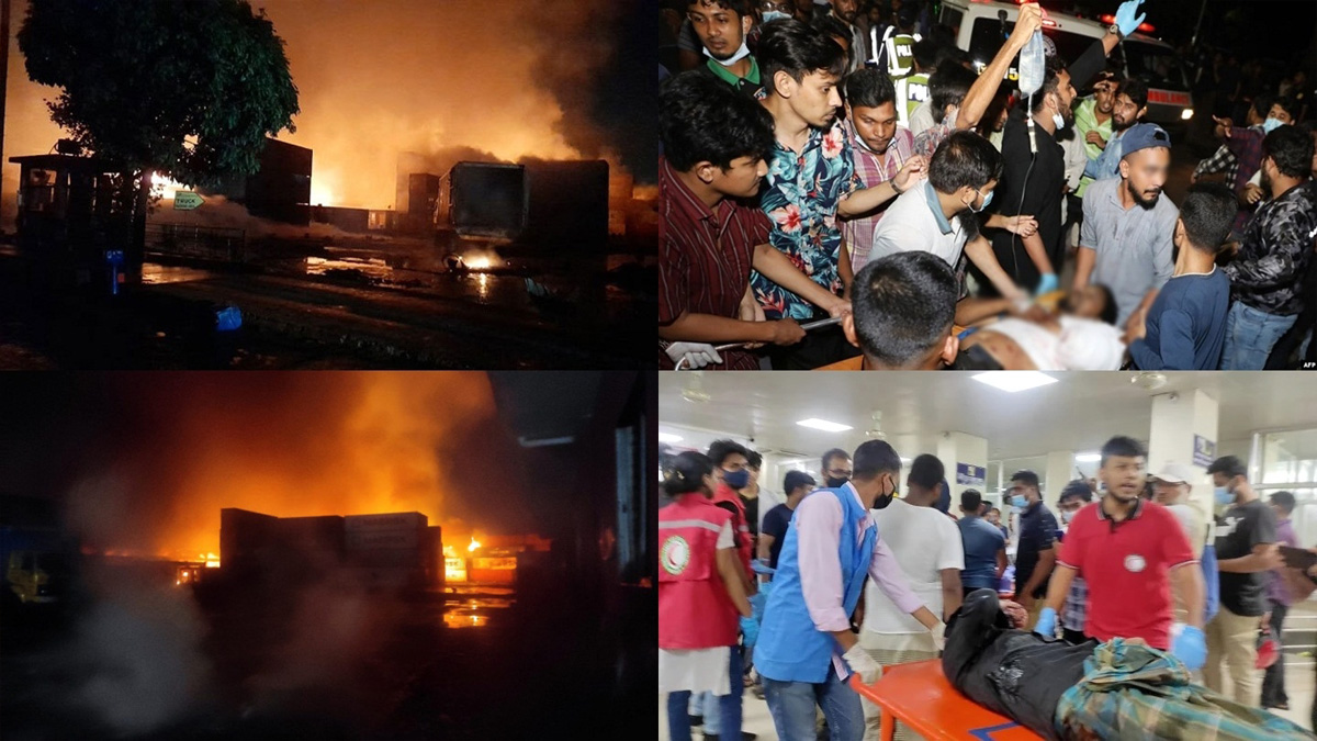 Hadsa World, Hadsa, Bangladesh, Container Depot Blaze, Dhaka