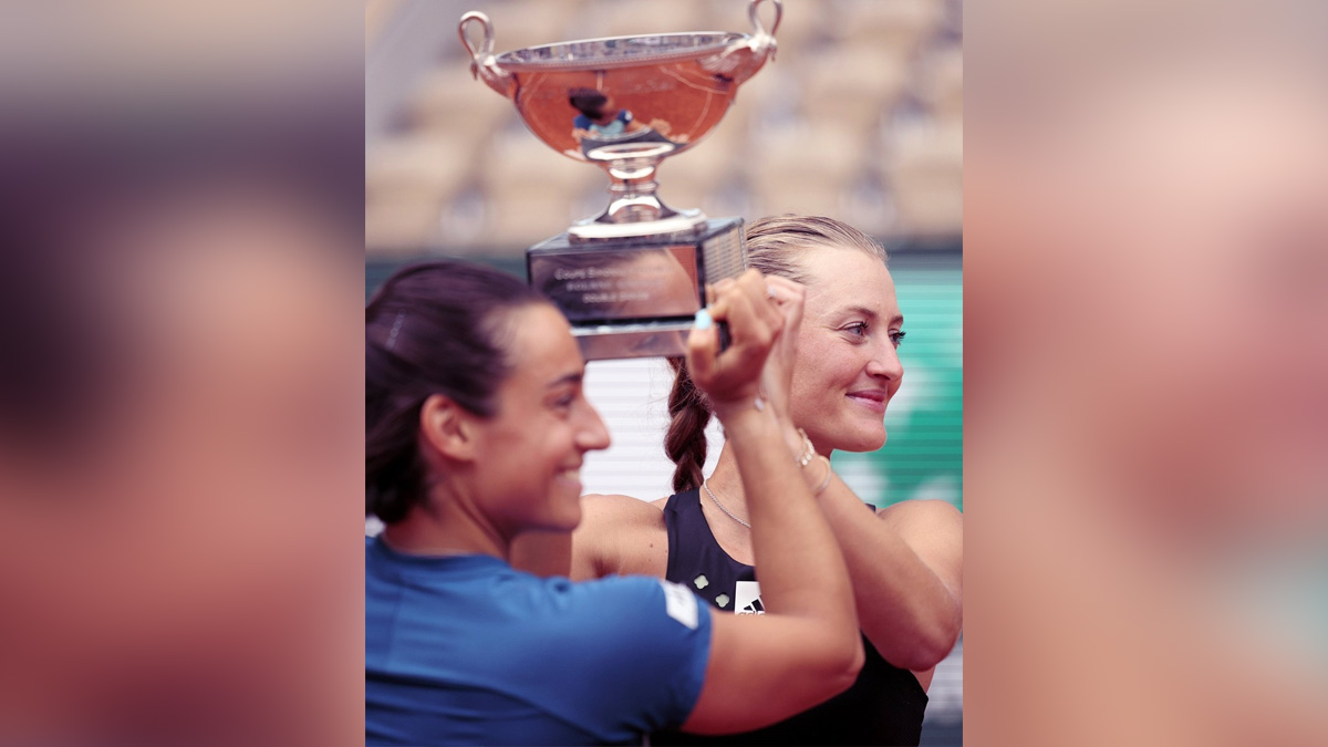 Sports News, Tennis, Tennis Player, French Open Womens, French Open Womens Double Tittle, Caroline Garcia, Kristina Mladenovic, Coco Gauff, Jessica Pegula