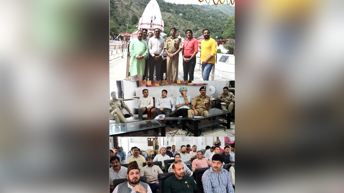 DDC Jammu, Ramesh Kumar, Divisional Commissioner Jammu, Jammu, Kashmir, Jammu And Kashmir, Jammu & Kashmir, Shri Budha Amarnath Ji Yatra 2022