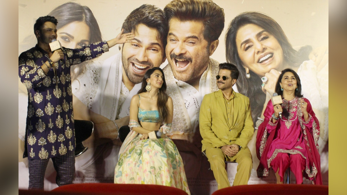 Varun Dhawan, Bollywood, Entertainment, Mumbai, Actor, Cinema, Hindi Films, Movie, Mumbai News, Kiara Advani, Bollywood, Entertainment, Mumbai, Actress, Cinema, Hindi Films, Movie, Mumbai News, Heroine, Jugjugg Jeeyo, Neetu Kapoor, Anil Kapoor