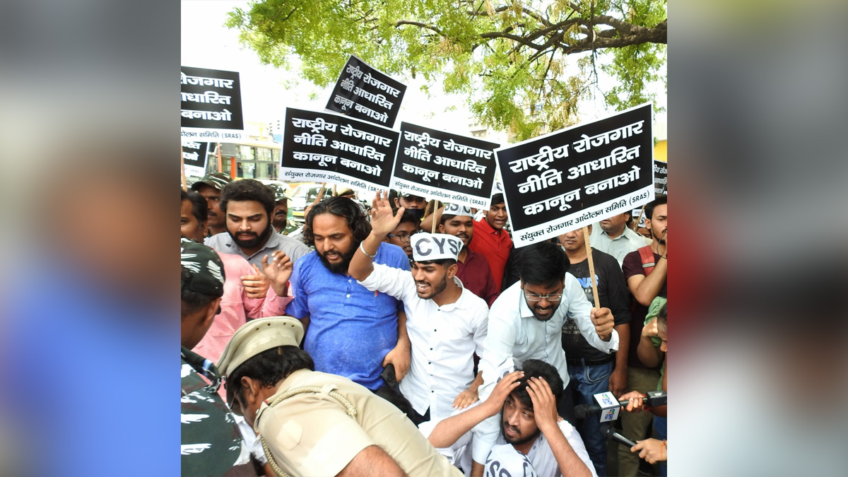 Protest, Agneepath Scheme, Agnipath Scheme, Agneepath Recruitement Scheme, Agnipath Recruitement Scheme, New Delhi