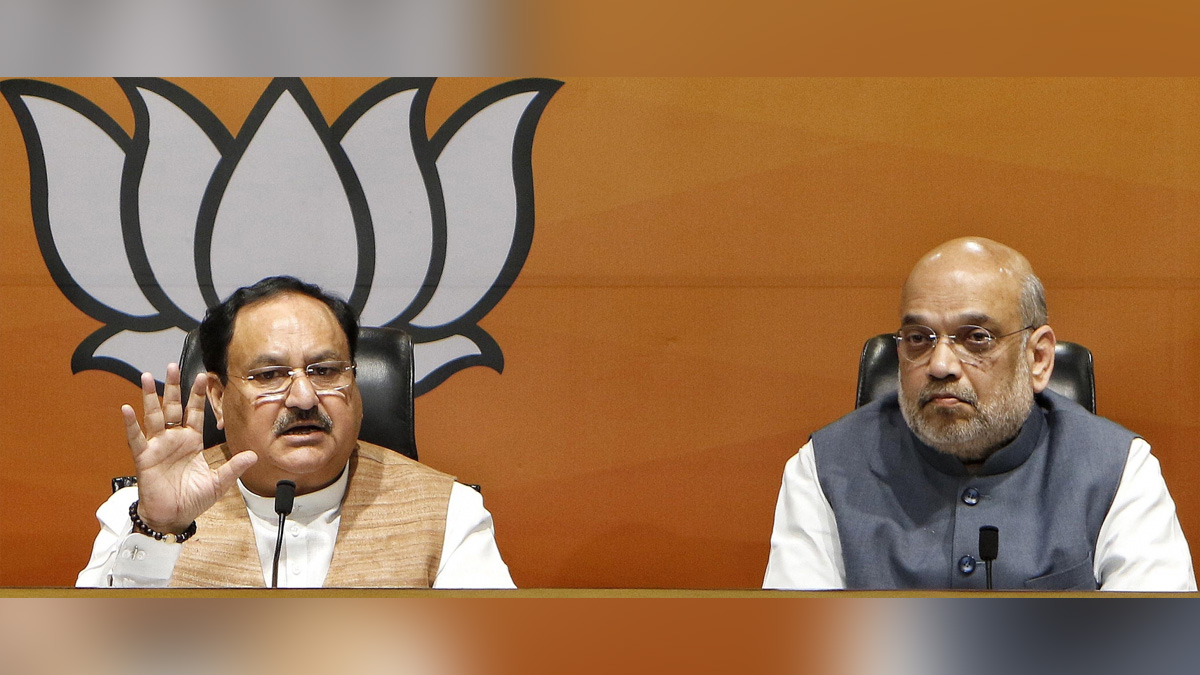 Amit Shah, Union Home Minister, BJP, Bharatiya Janata Party, Jagat Prakash Nadda, BJP President, BJP, Bharatiya Janata Party, Shiv Sena MLAs