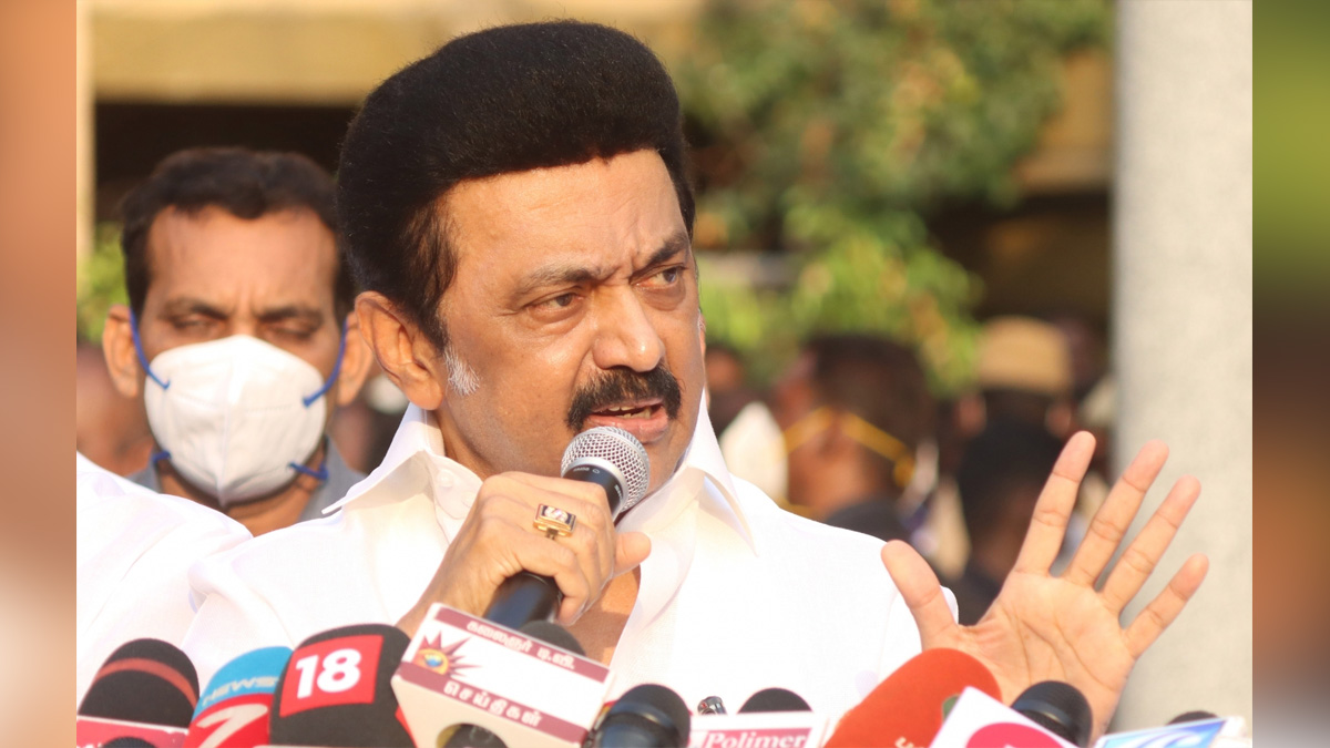 M.K. Stalin, Tamil Nadu, Chief Minister, Chennai, Mekedatu Dam