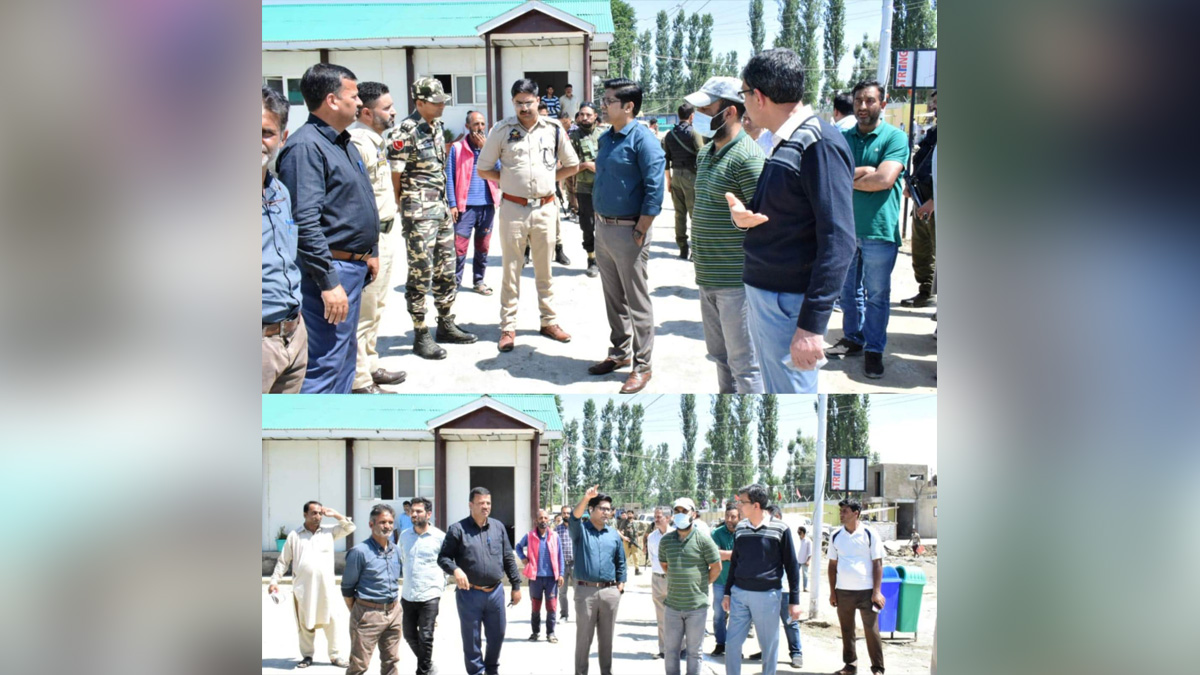 Deputy Commissioner Bandipora, Dr Owais Ahmad, Bandipora, Kashmir, Jammu And Kashmir, Jammu & Kashmir, Shri Amarnath Ji Yatra, Shri Amarnathji Yatra 2022, Amarnathji Yatra, Amarnathji Yatra 2022, Shri Amarnath Ji Pilgrimage, Shri Amarnathji Shrine Board, SASB, SANJY-2022