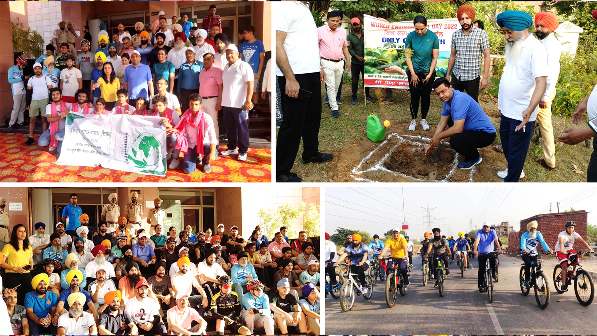 DC Mohali, Amit Talwar, Deputy Commissioner Mohali, S.A.S. Nagar, S.A.S. Nagar Mohali, Mohali, Sahibzada Ajit Singh Nagar, Nehru Youth Centre, District Administration Mohali, Each one Plant one, World Environment Day, World Environment Day 2022, Environment Day, Environment, Indian Environment