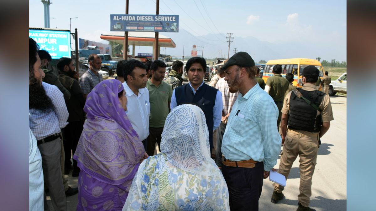 Deputy Commissioner Pulwama, Baseer ul Haq Chowdary, Pulwama, Kashmir, Jammu And Kashmir, Jammu & Kashmir, Shri Amarnath Ji Yatra, Shri Amarnathji Yatra 2022, Amarnathji Yatra, Amarnathji Yatra 2022, Shri Amarnath Ji Pilgrimage, Shri Amarnathji Shrine Board, SASB, SANJY-2022