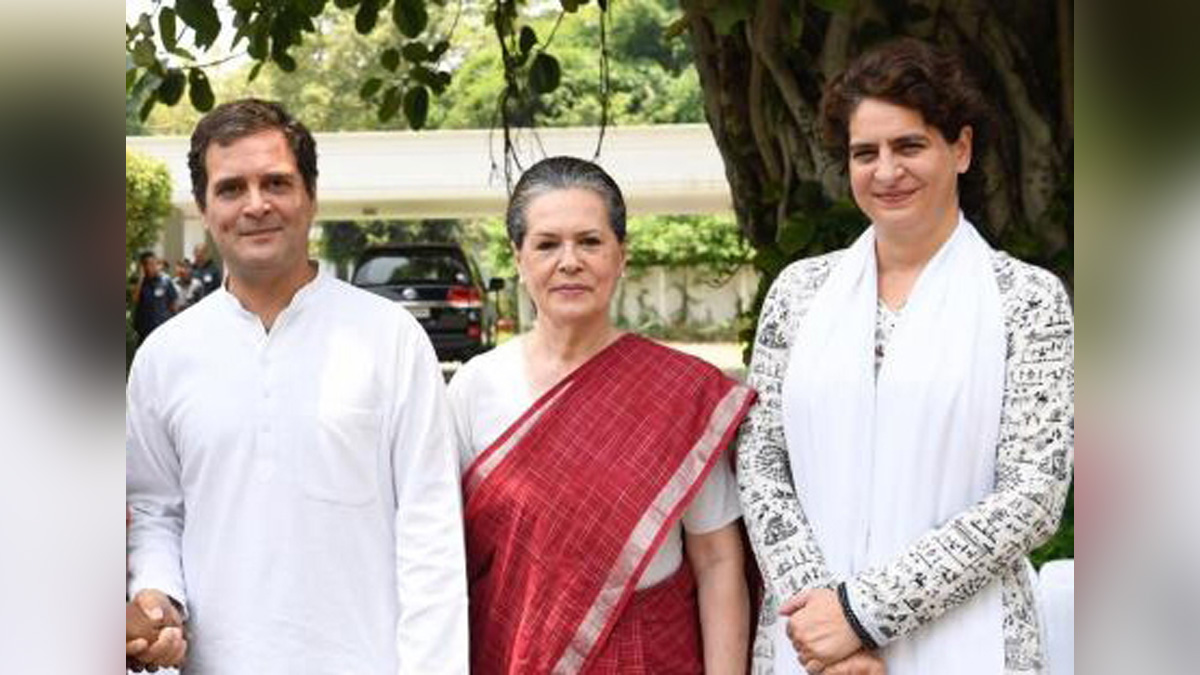 Sonia Gandhi, Indian National Congress, Congress, All India Congress Committee, Rahul Gandhi, Indian National Congress, Congress, All India Congress Committee, Priyanka Gandhi, Priyanka Gandhi Vadra, Uttar Pradesh, Indian National Congress, Congress, All India Congress Committee