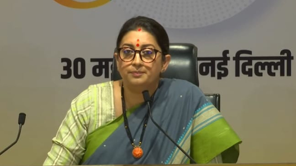 Smriti Irani, Smriti Zubin Irani, BJP, Bharatiya Janata Party, Union Textile Minister