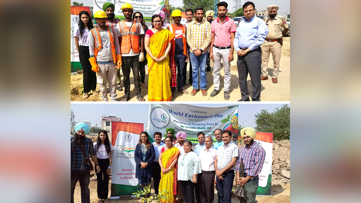 DC Ludhiana, Surabhi Malik, Ludhiana, Deputy Commissioner Ludhiana, World Environment Day, World Environment Day 2022, Environment Day, Environment, Indian Environment
