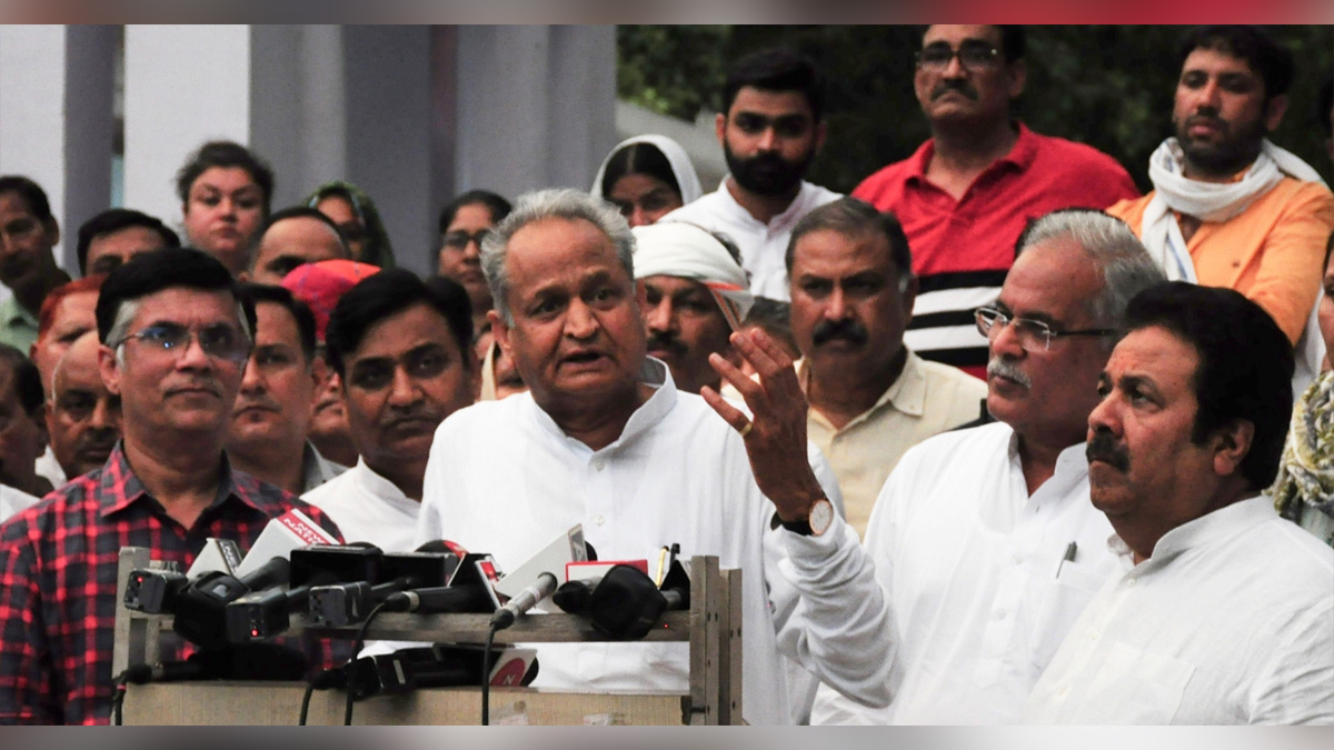 Ashok Gehlot, Jaipur, Rajasthan, Rajasthan Congress, Indian National Congress, Congress, All India Congress Committee, Rajasthan Chief Minister