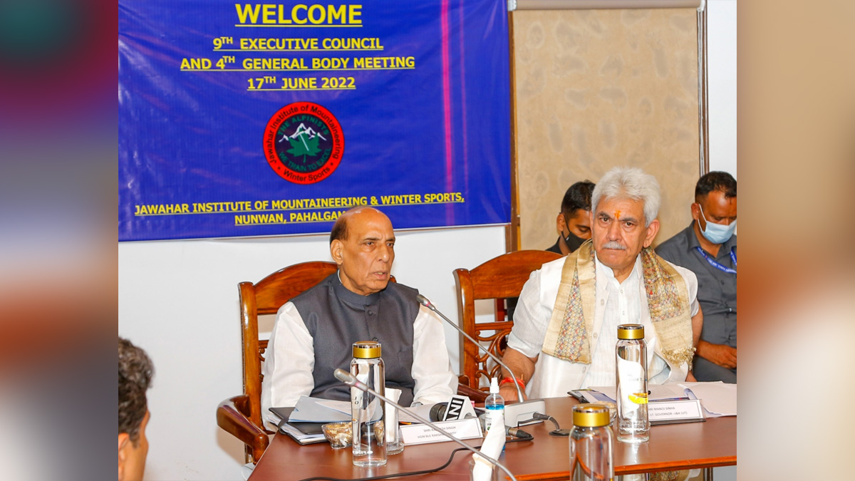 Rajnath Singh, Union Defence Minister, Defence Minister of India, BJP, Bharatiya Janata Party, Jammu, Jammu & Kashmir