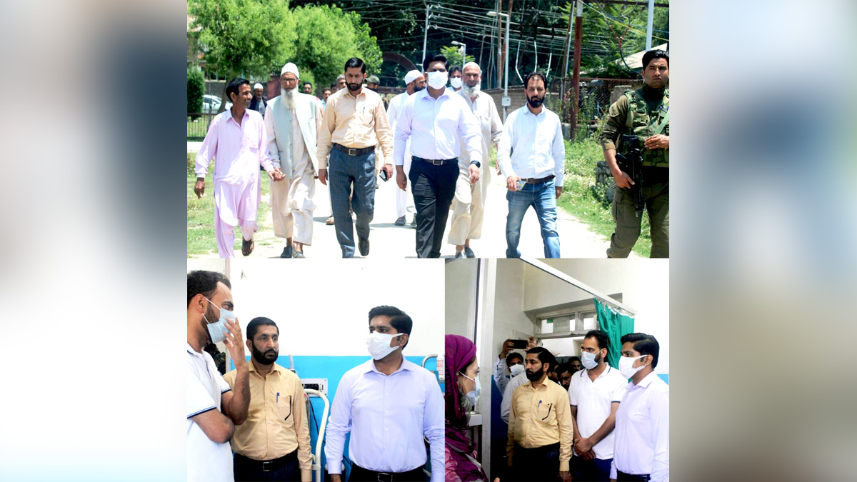 Deputy Commissioner Bandipora, Dr Owais Ahmad, Bandipora, Kashmir, Jammu And Kashmir, Jammu & Kashmir