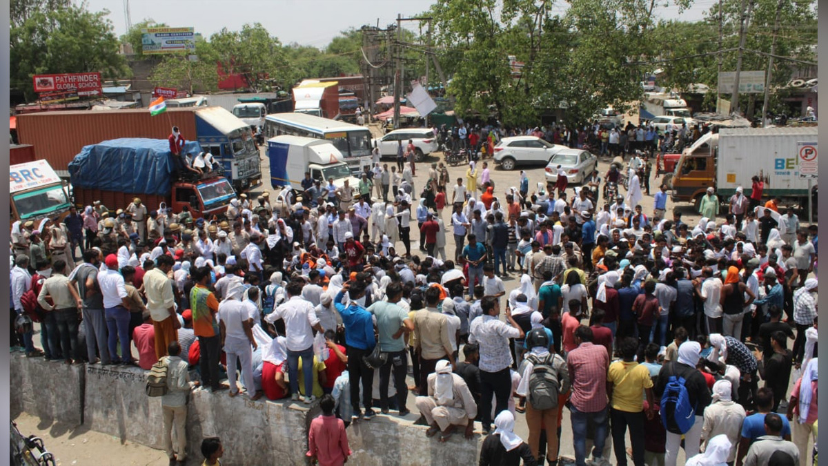 Protest, Agneepath Scheme, Agnipath Scheme, Agneepath Recruitement Scheme, Agnipath Recruitement Scheme, Gurugram