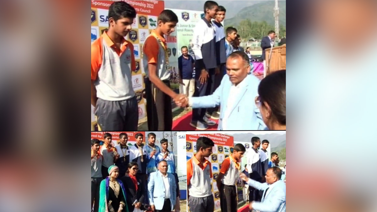 DDC Kashmir, Pandurang Kondbara Pole, Divisional Commissioner Kashmir, Srinagar, Jammu, Kashmir, Jammu And Kashmir, Jammu & Kashmir, National Rowing Championship