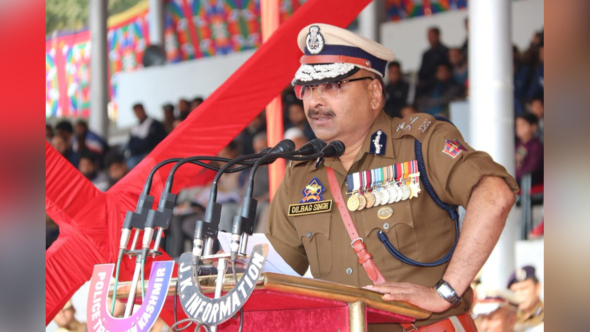 Dilbag Singh, J&K Director General of Police, Director General of Police J&K, Kashmir, Jammu And Kashmir, Jammu & Kashmir, Sopore, Sopore Police, North Kashmir, Amarnath Yatra, Amarnath Yatra 2022