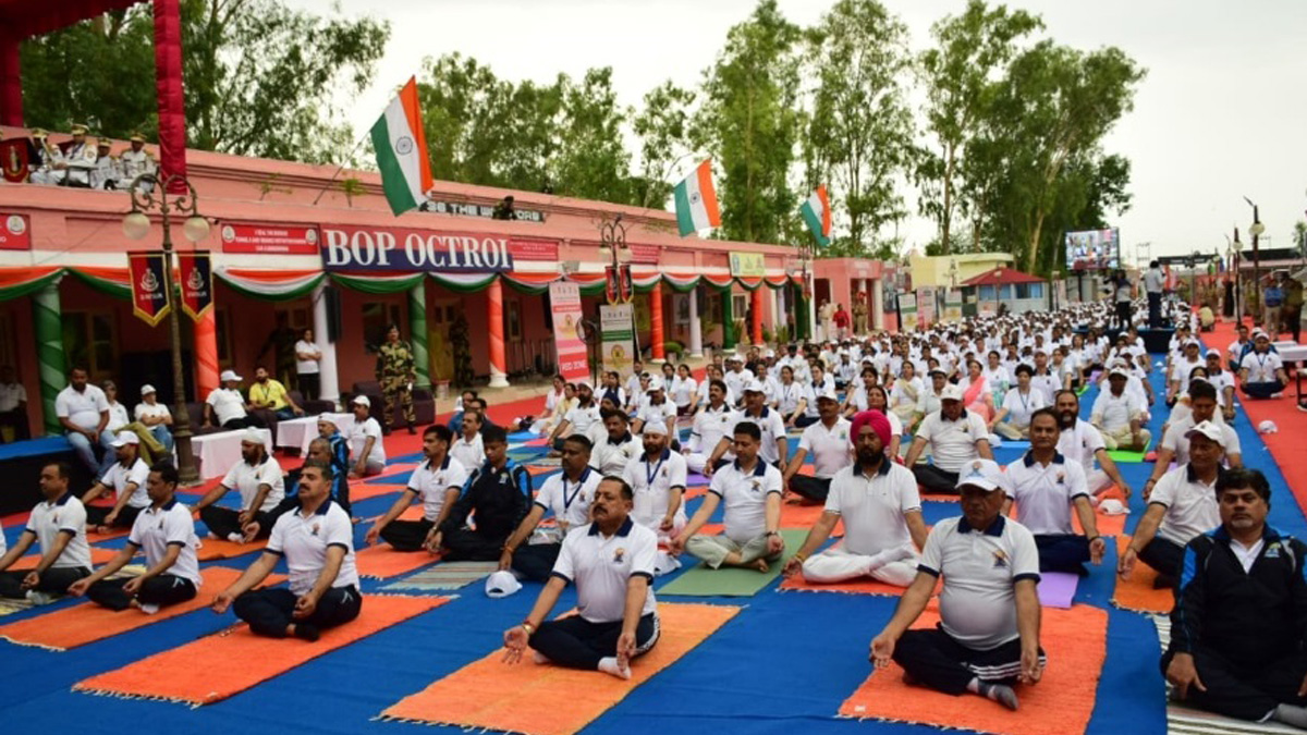 Dr Jitendra Singh, Dr. Jitendra Singh, Bharatiya Janata Party, BJP, Jammu, Kashmir, Jammu And Kashmir, Jammu & Kashmir, 8th International Day of Yoga, International Yoga Day, Yoga Day, Yoga Day 2022, Benefits Of Yoga, Yoga Benefits, International Yoga Day 2022, International Day of Yoga Day, Yoga