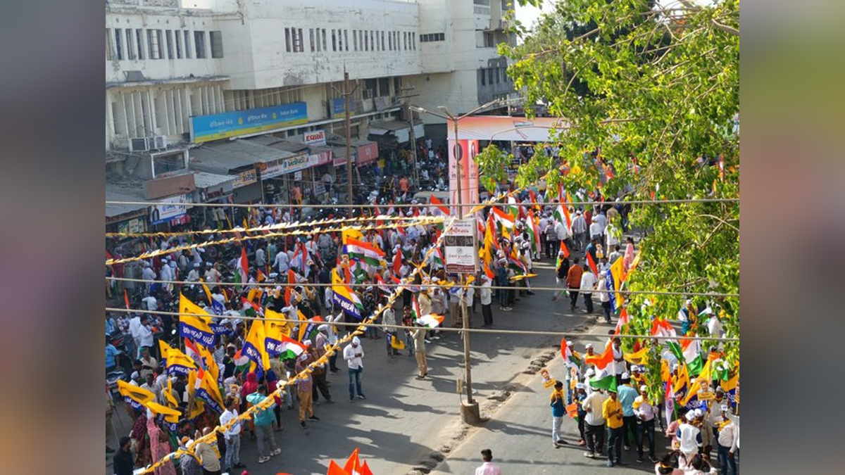 Arvind Kejriwal, Aam Aadmi Party, AAP, Delhi Chief Minister, Tiranga Yatra, Gujarat Elections