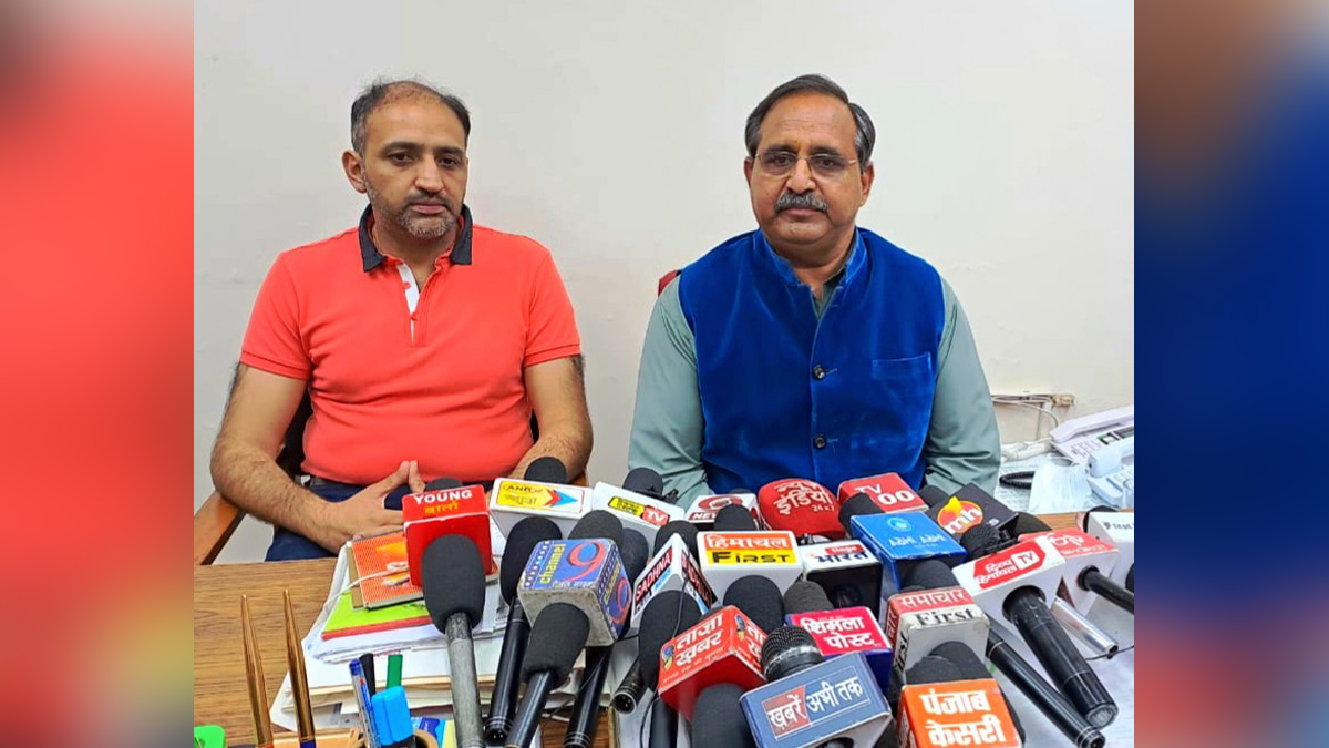 Randhir Sharma, Himachal Pradesh, Himachal, Bharatiya Janata Party, BJP, BJP Himachal, Shimla