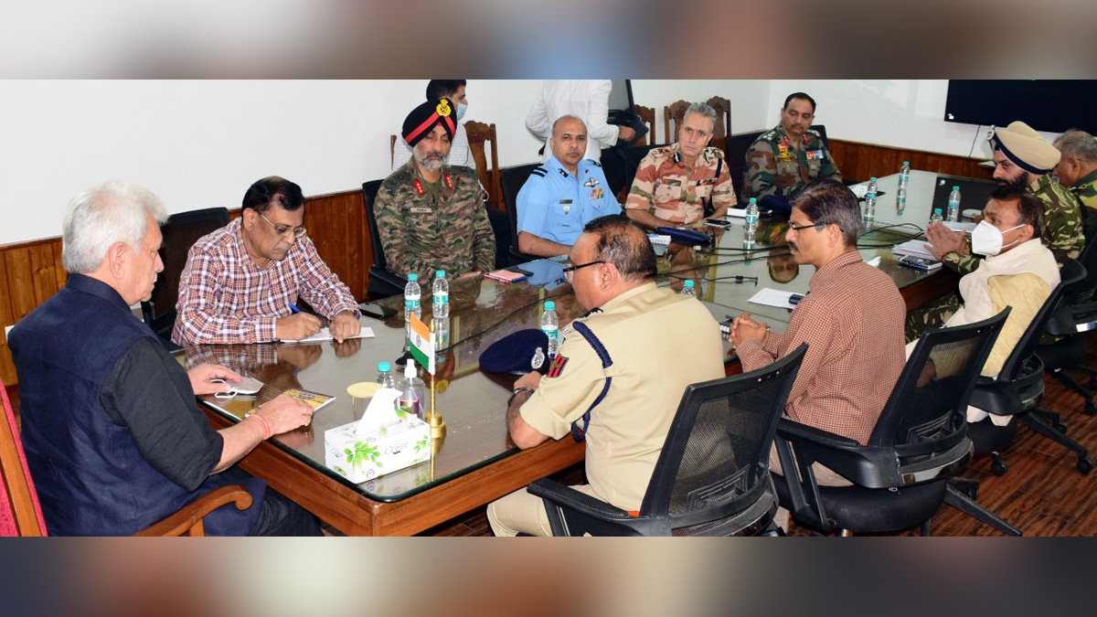Manoj Sinha, Lieutenant Governor J&K, Raj Bhavan, Jammu, Srinagar, Kashmir, Jammu And Kashmir, Jammu & Kashmir