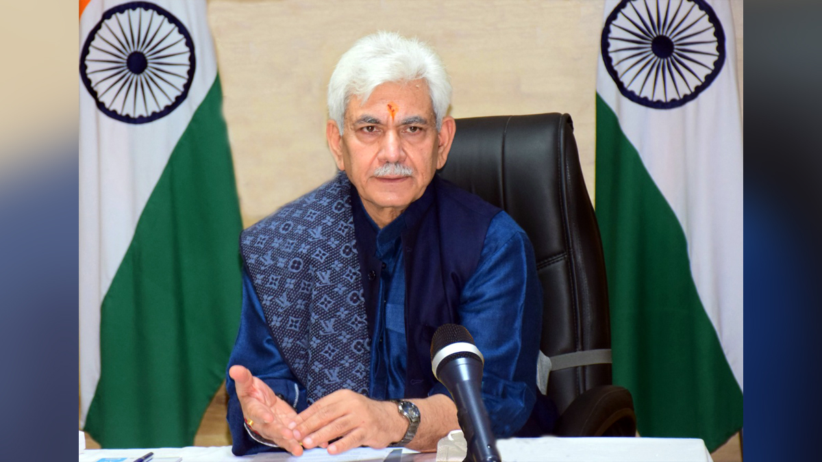 Manoj Sinha, Lieutenant Governor J&K, Raj Bhavan, Jammu, Srinagar, Kashmir, Jammu And Kashmir, Jammu & Kashmir