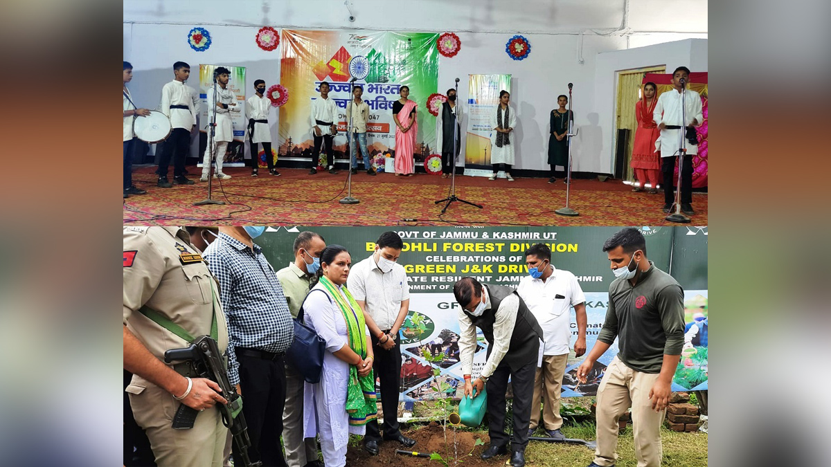 Azadi Ka Amrit Mahotsav, 75th Anniversary of Indian Independence, 75th years of Independence, Har ghar Tiranga, Ujjwal Bharat Ujjwal Bhavishya, Power @ 2047, Bijli Mahotsav, NHPC, JPDCL, Jammu, Kashmir, Jammu And Kashmir, Jammu & Kashmir, Kashmir Valley, Kathua, DDC Kathua, District Development Commissioner Kathua, Rahul Pandey, Mahan Singh