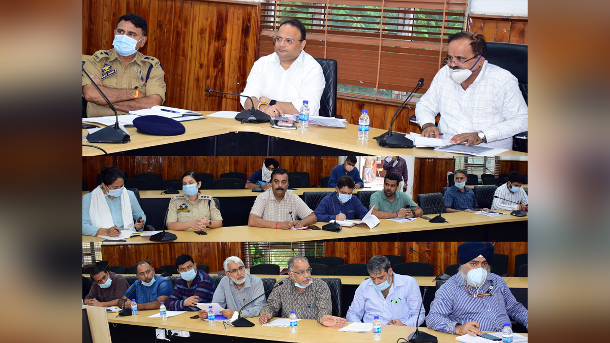 Jammu, DDC Jammu, Ramesh Kumar, Divisional Commissioner Jammu, Kashmir, Jammu And Kashmir, Jammu & Kashmir, Satish Kumar Sharma