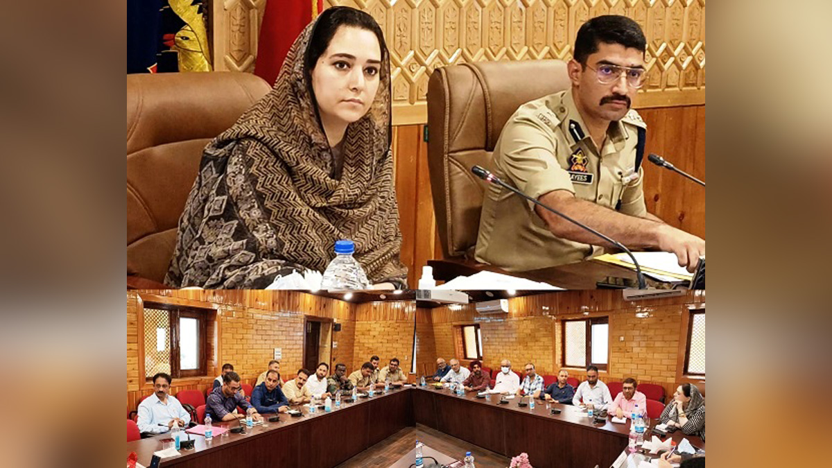 DDC Baramulla, Deputy Commissioner Baramulla, Dr. Syed Sehrish Asgar, Baramulla, Kashmir, Jammu And Kashmir, Jammu & Kashmir